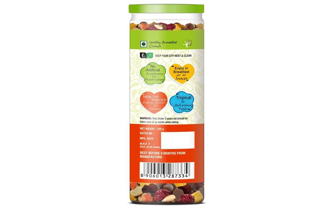 NourishVitals Seed & Fruit Mix Fruit Fusion    Jar  150 grams